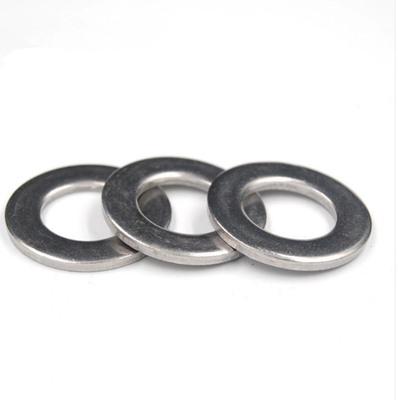M3-M64 जिंक लेपित धातु फ्लैट वाशर DIN125A / DIN9021 /USS/SAE OEM