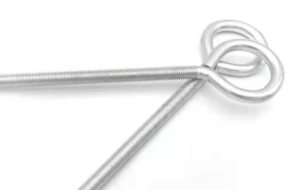 OEM एचडीजी जस्ता लेपित आँख बोल्ट एम10 बैग पैकिंग