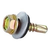 लोहे का रंग जस्ता हेक्सागोनल ड्रिल टेल स्व-टैपिंग स्क्रू डोवेटेल