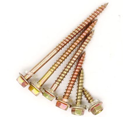 बाह्य हेक्सागोनल पॉइंट टेल सेल्फ टॅपिंग स्क्रू लकड़ी के स्क्रू फ्लैंज सेल्फ टॅपिंग स्क्रू